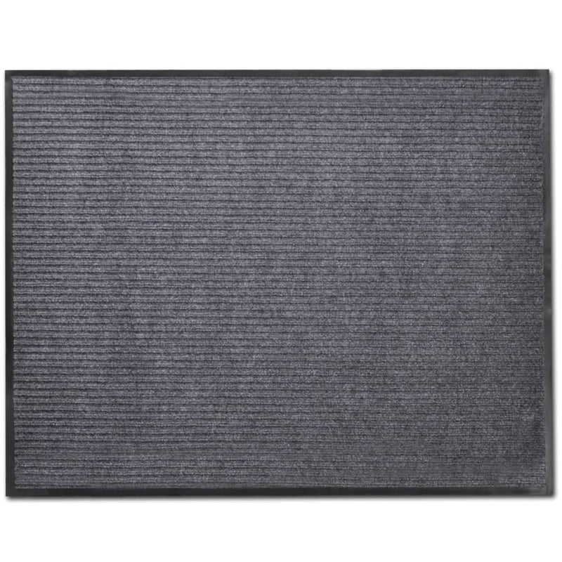 Load image into Gallery viewer, Vidaxl deurmatten 2 st 90x60 cm pvc grijs
