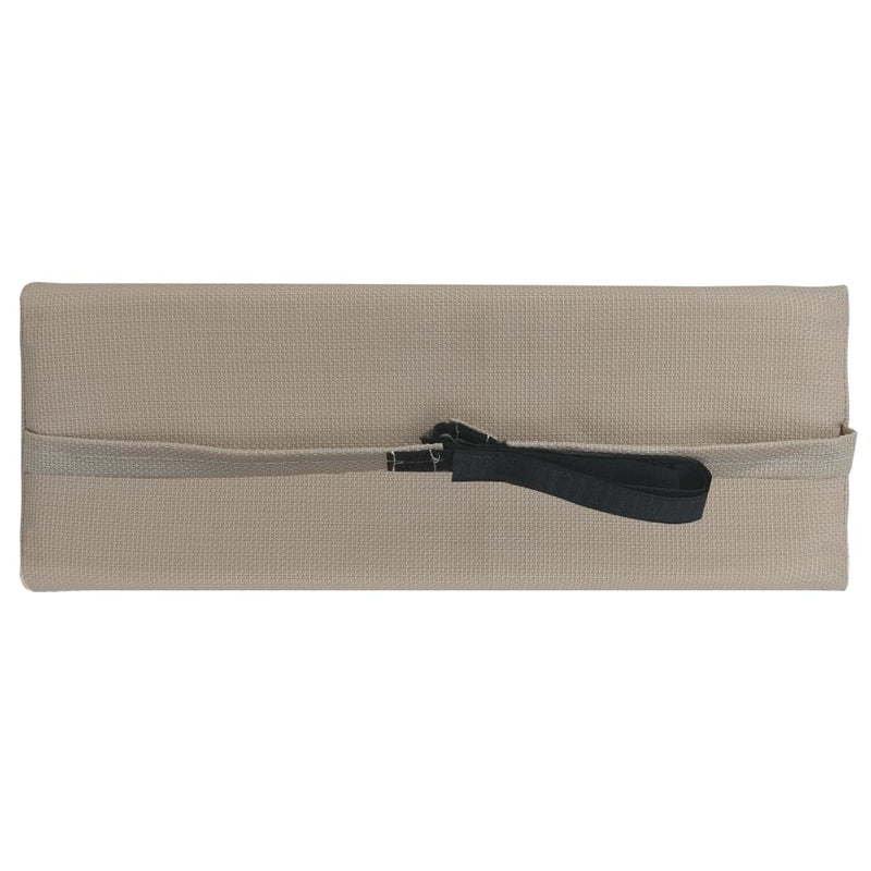 Load image into Gallery viewer, Vidaxl hoofdsteun voor ligstoel 40x7,5x15 cm textileen taupe
