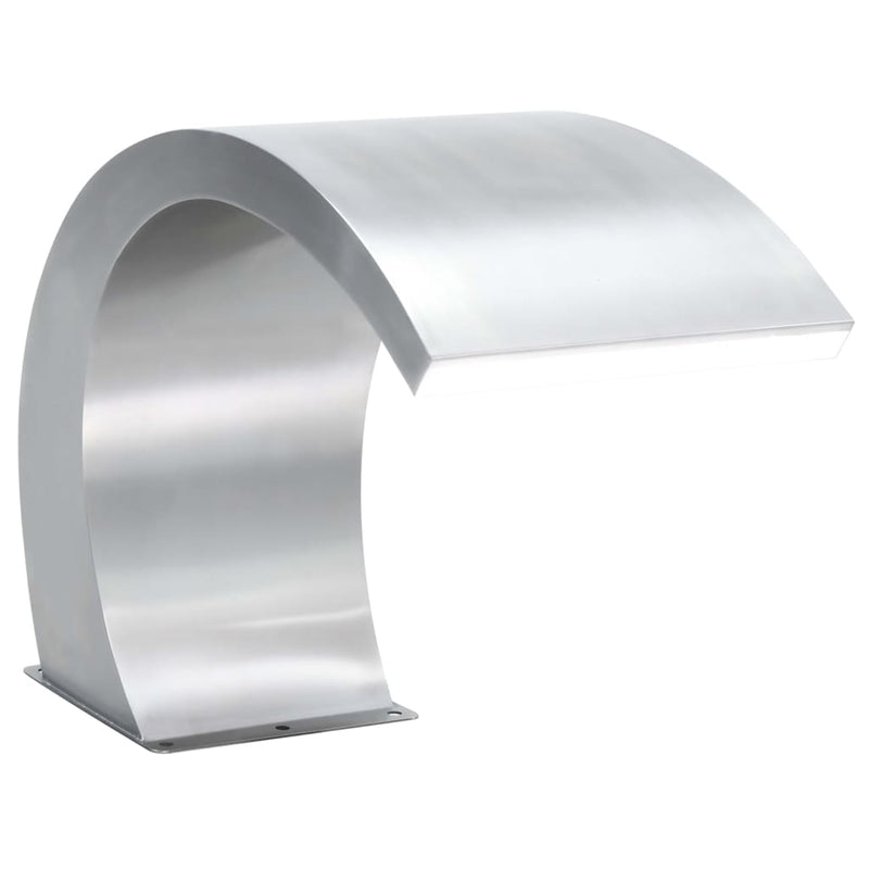 Load image into Gallery viewer, VidaXL Zwembadfontein met LED's 30x60x45 cm roestvrij staal
