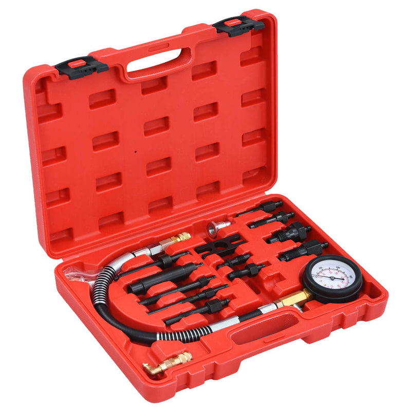 Load image into Gallery viewer, Vidaxl 14-delige compressiemetertestset diesel
