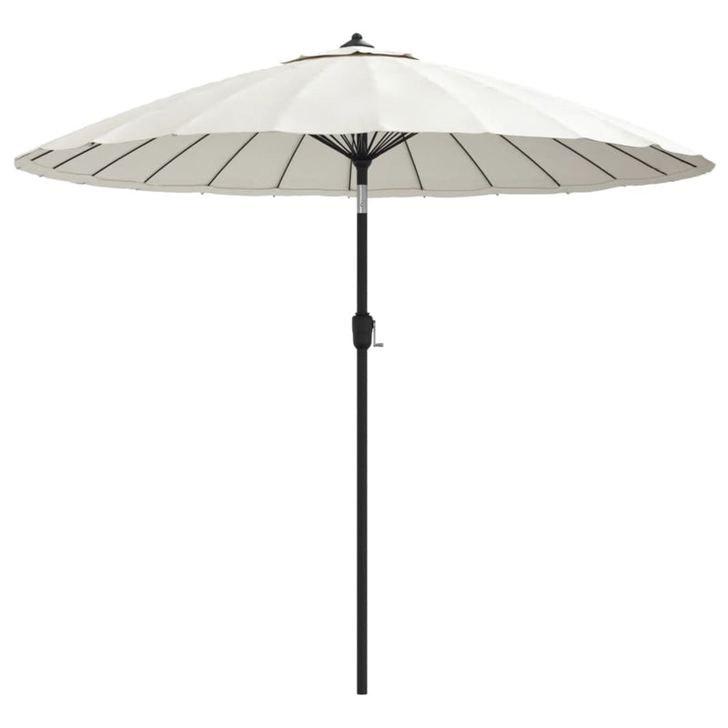 Load image into Gallery viewer, VidaXL Parasol met aluminium paal 270 cm zandwit
