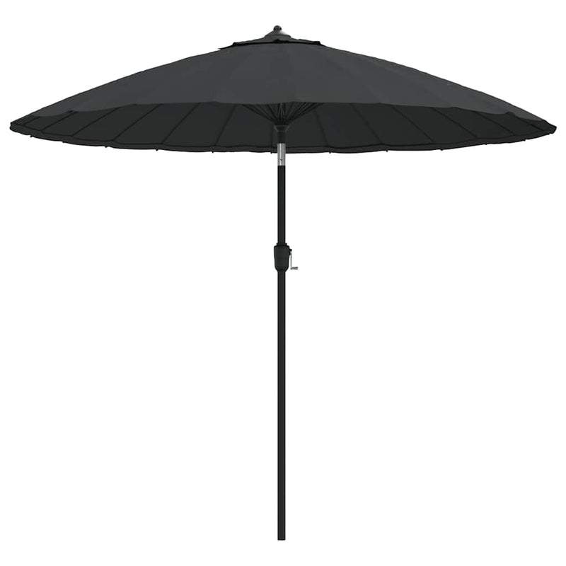 Load image into Gallery viewer, Vidaxl parasol met aluminium paal 270 cm antraciet
