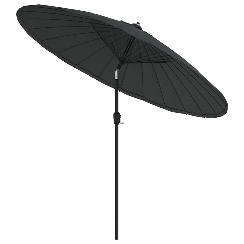 Load image into Gallery viewer, Vidaxl parasol met aluminium paal 270 cm antraciet
