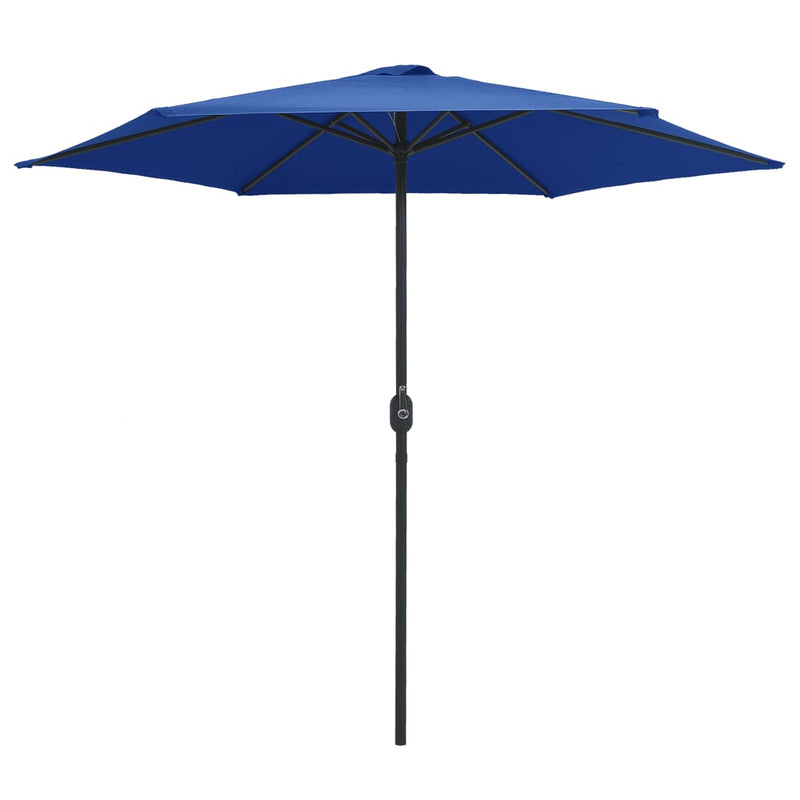 Load image into Gallery viewer, Vidaxl parasol met aluminium paal 270x246 cm azuurblauw
