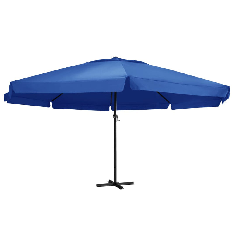 Load image into Gallery viewer, Vidaxl parasol met aluminium paal 500 cm azuurblauw
