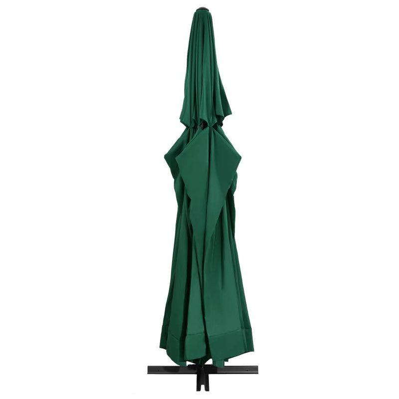 Load image into Gallery viewer, Vidaxl parasol met aluminium paal 600 cm groen
