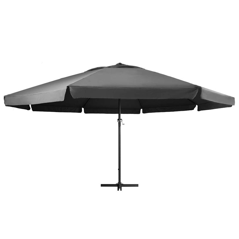 Load image into Gallery viewer, Vidaxl parasol met aluminium paal 600 cm antracietkleurig
