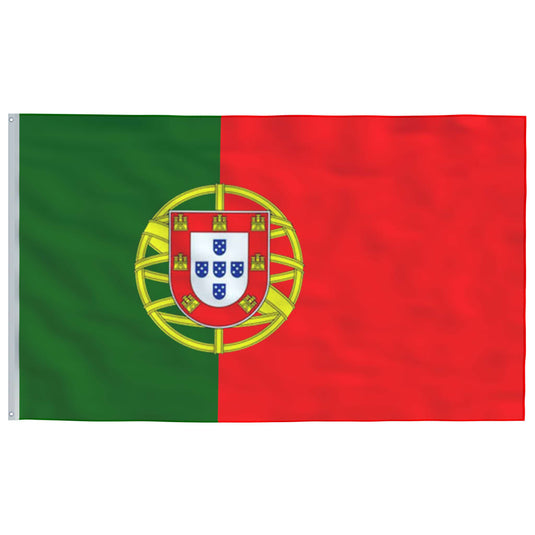 Vidaxl vlag portugal 90x150 cm