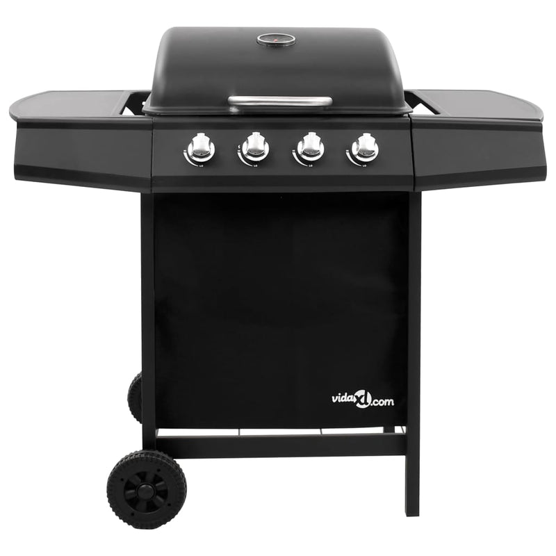 Load image into Gallery viewer, Vidaxl gasbarbecue-grill met 4 branders zwart
