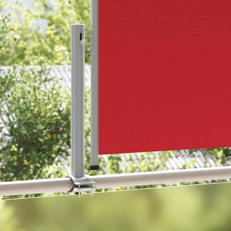 Load image into Gallery viewer, Vidaxl tuinscherm uittrekbaar 100x300 cm rood

