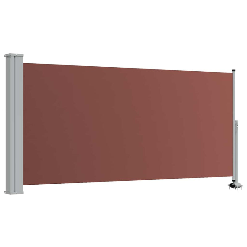 Laden Sie das Bild in Galerie -Viewer, Vidaxl tuinscherm uittrekbaar 120x300 cm bruin
