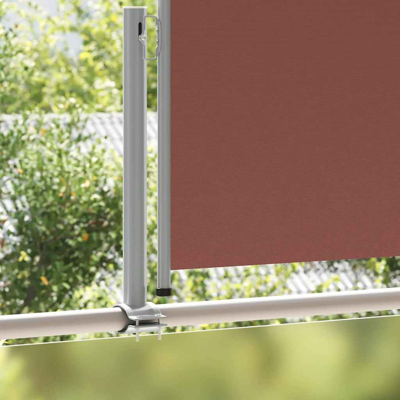 Laden Sie das Bild in Galerie -Viewer, Vidaxl tuinscherm uittrekbaar 120x300 cm bruin
