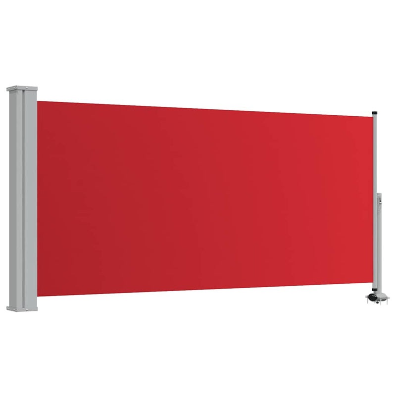 Load image into Gallery viewer, Vidaxl tuinscherm uittrekbaar 120x300 cm rood
