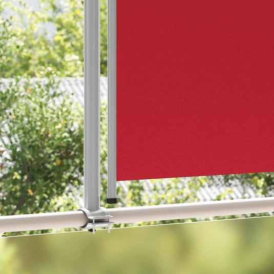 Vidaxl tuinscherm uittrekbaar 140x300 cm rood
