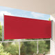 Vidaxl tuinscherm uittrekbaar 140x300 cm rood