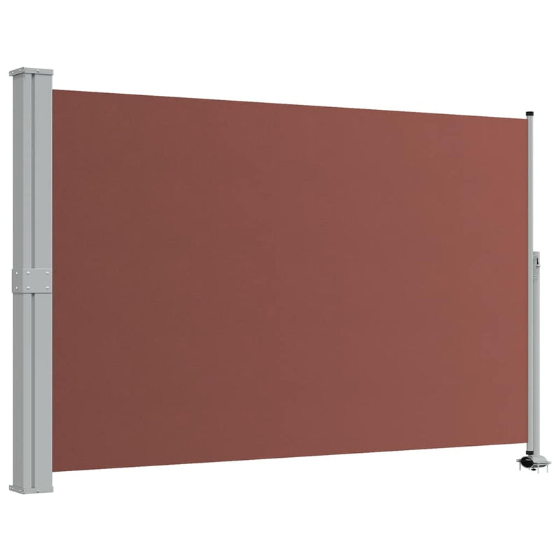 Laden Sie das Bild in Galerie -Viewer, Vidaxl tuinscherm uittrekbaar 160x300 cm bruin
