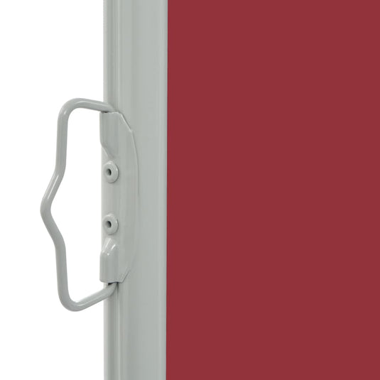 VidaXL Tuinscherm uittrekbaar 80x300 cm rood