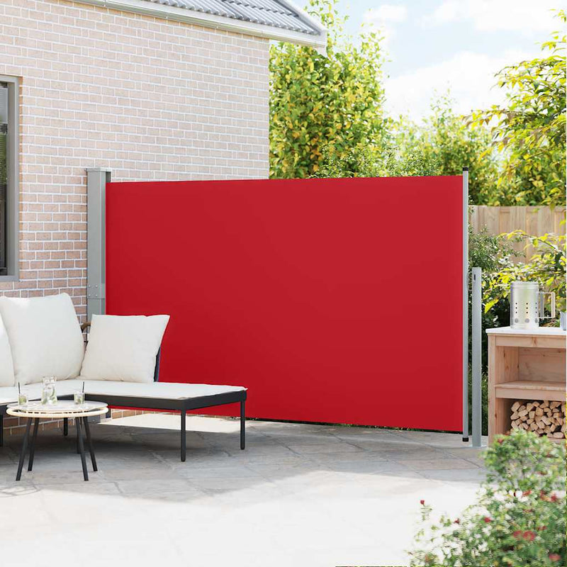 Load image into Gallery viewer, Vidaxl tuinscherm uittrekbaar 170x300 cm rood
