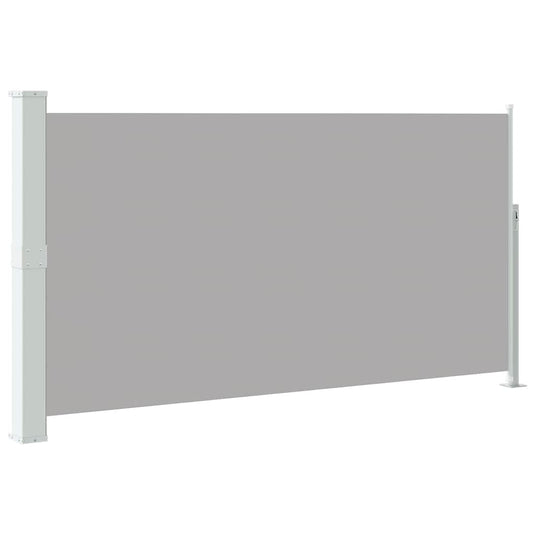 Vidaxl tuinscherm uittrekbaar 170x300 cm grijs
