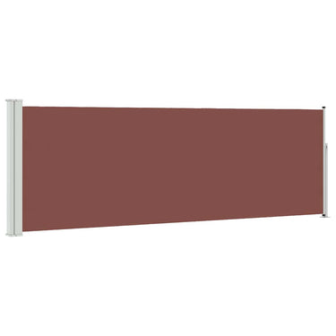 Vidaxl tuinscherm uittrekbaar 100x300 cm bruin