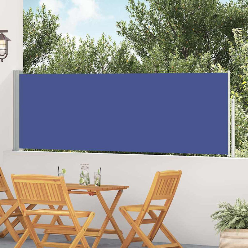 ギャラリービューアに画像をロードする, Vidaxl tuinscherm uittrekbaar 100x500 cm blauw

