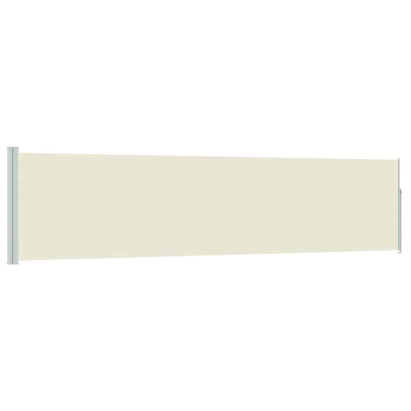 Load image into Gallery viewer, Vidaxl tuinscherm uittrekbaar 120x500 cm crème
