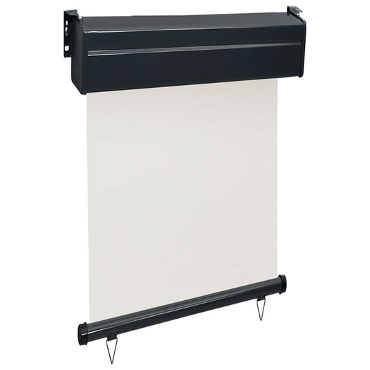 Vidaxl balkonscherm 65x250 cm crèmekleurig