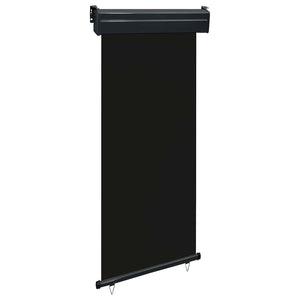 Vidaxl balkonscherm 85x250 cm zwart