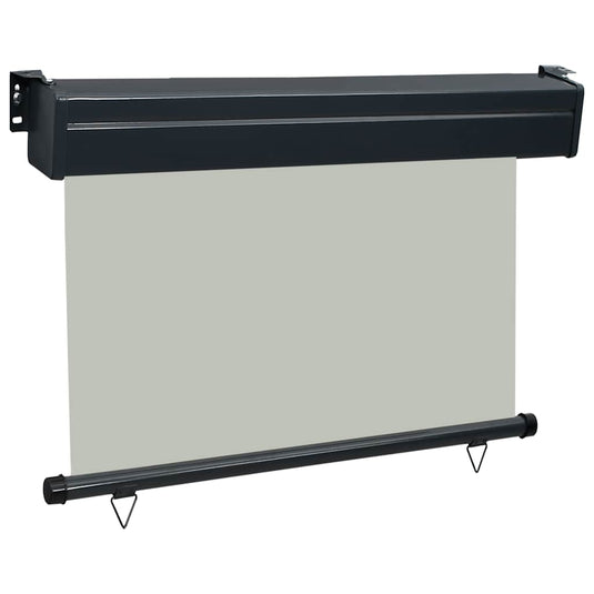 Vidaxl balkonscherm 105x250 cm grijs