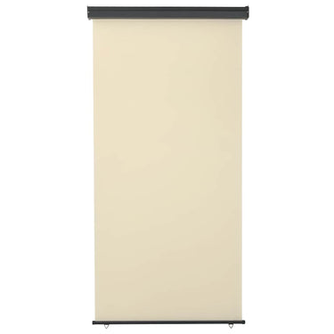 Vidaxl balkonscherm 125x250 cm crèmekleurig