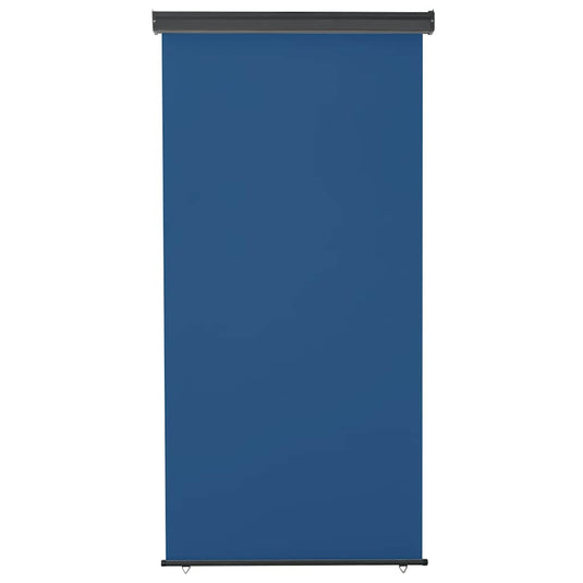 Vidaxl balkonscherm 125x250 cm blauw
