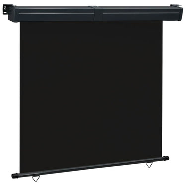 Vidaxl balkonscherm 175x250 cm zwart