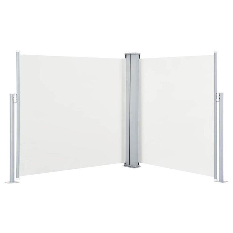 Load image into Gallery viewer, Vidaxl windscherm uittrekbaar 100x600 cm crème
