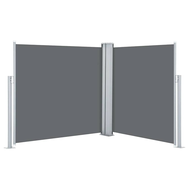 Load image into Gallery viewer, Vidaxl windscherm uittrekbaar 120x600 cm antraciet
