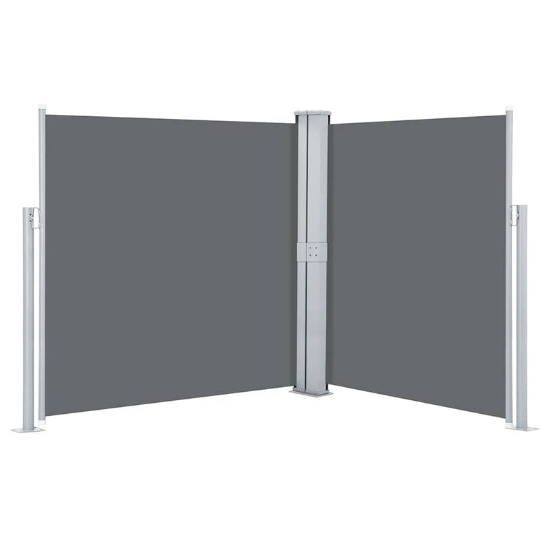 Load image into Gallery viewer, Vidaxl windscherm uittrekbaar 140x600 cm antraciet
