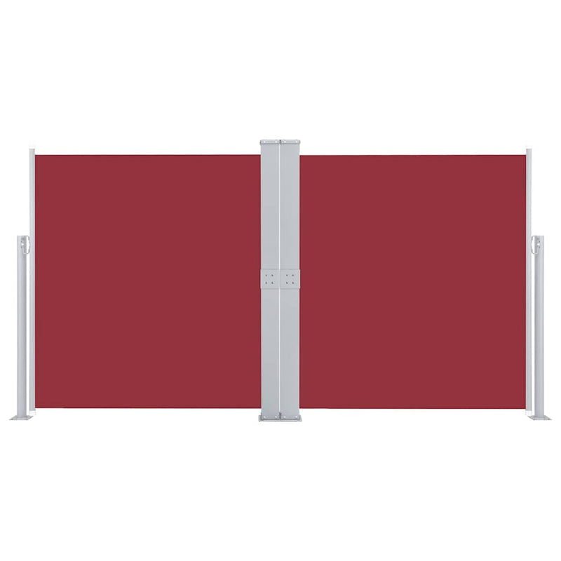 Load image into Gallery viewer, Vidaxl windscherm uittrekbaar 140x600 cm rood
