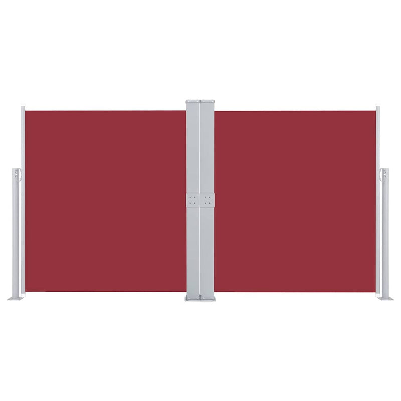 Load image into Gallery viewer, Vidaxl windscherm uittrekbaar 160x600 cm rood
