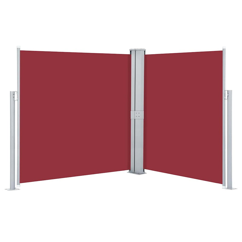 Load image into Gallery viewer, Vidaxl windscherm uittrekbaar 170x600 cm rood
