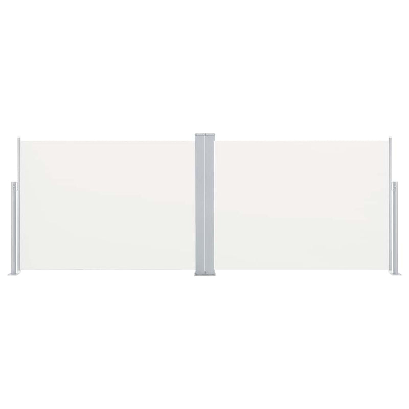 Load image into Gallery viewer, Vidaxl windscherm uittrekbaar 120x1000 cm crème

