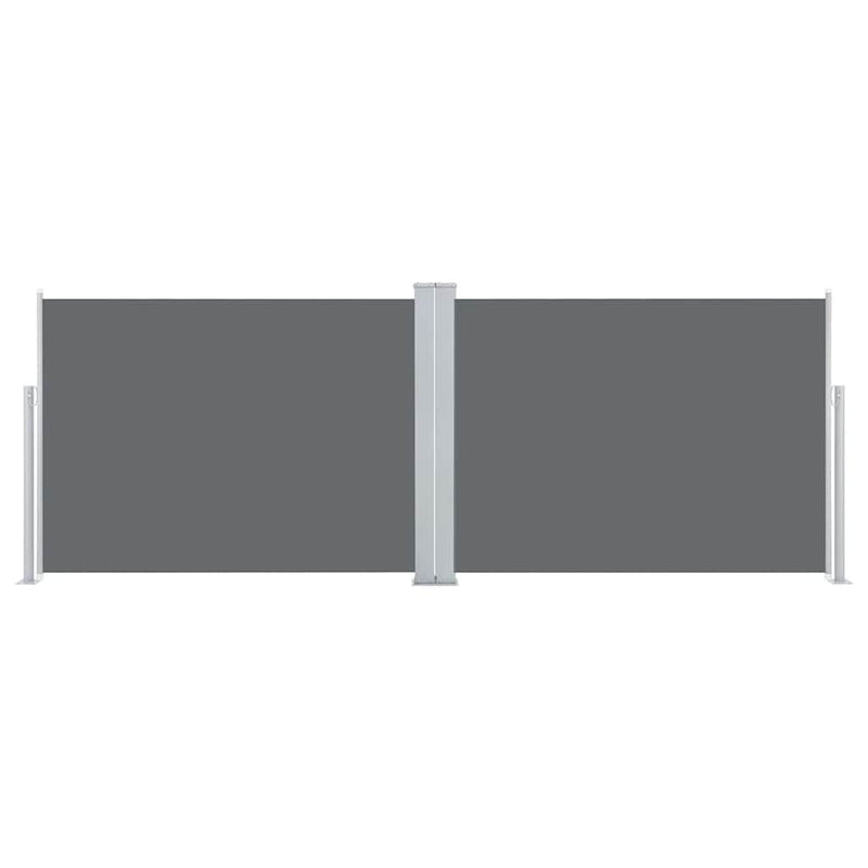 Load image into Gallery viewer, Vidaxl windscherm uittrekbaar 120x1000 cm antraciet
