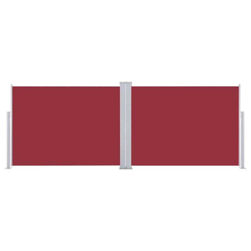 Load image into Gallery viewer, Vidaxl windscherm uittrekbaar 120x1000 cm rood

