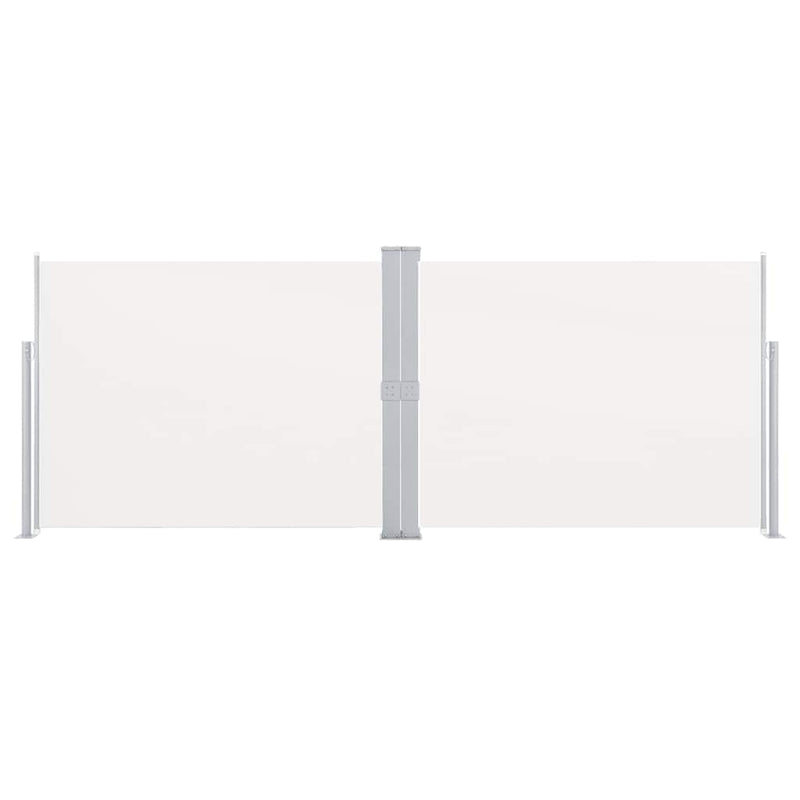 Load image into Gallery viewer, Vidaxl windscherm uittrekbaar 140x1000 cm crème
