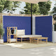 Vidaxl windscherm uittrekbaar 140x1000 cm blauw