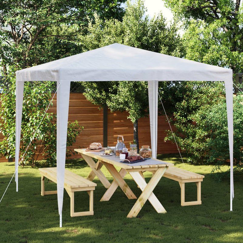 Load image into Gallery viewer, Vidaxl partytent 2,5x2,5 m wit
