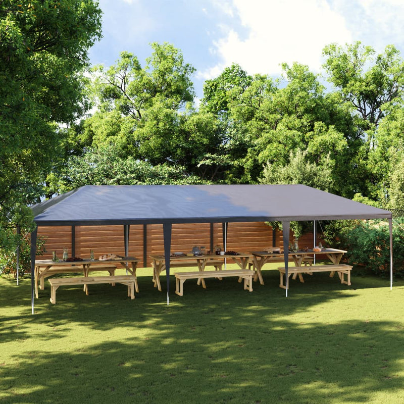Load image into Gallery viewer, Vidaxl partytent professioneel 90 g m² 4x9 m antraciet
