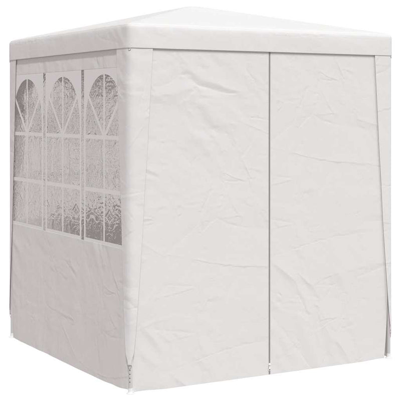 Load image into Gallery viewer, Vidaxl partytent met zijwanden professioneel 90 g m² 2x2 m wit
