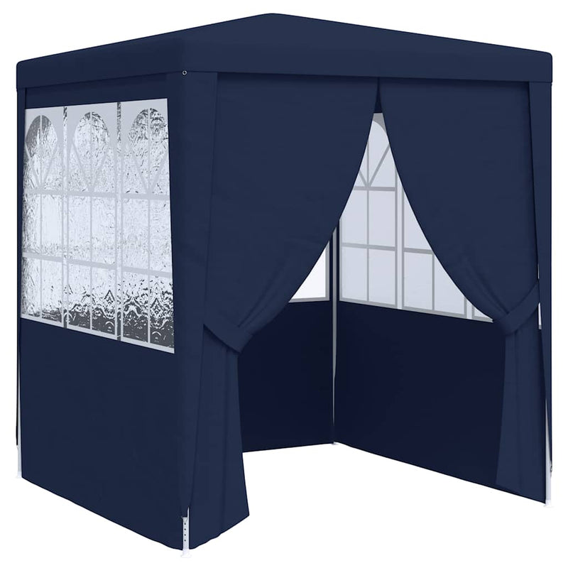 Load image into Gallery viewer, Vidaxl partytent met zijwanden professioneel 90 g m² 2x2 m blauw

