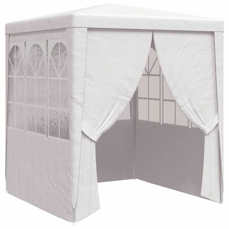 Load image into Gallery viewer, Vidaxl partytent met zijwanden professioneel 90 g m² 2,5x2,5 m wit
