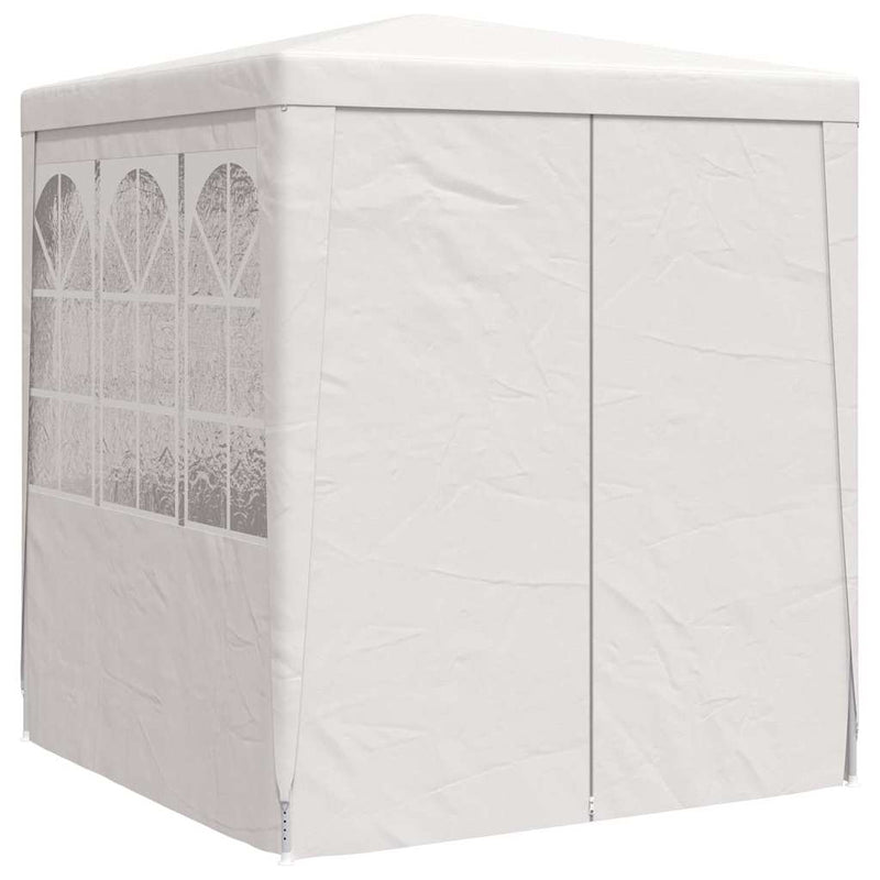 Load image into Gallery viewer, Vidaxl partytent met zijwanden professioneel 90 g m² 2,5x2,5 m wit
