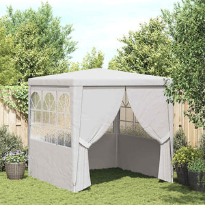 Vidaxl partytent met zijwanden professioneel 90 g m² 2,5x2,5 m wit